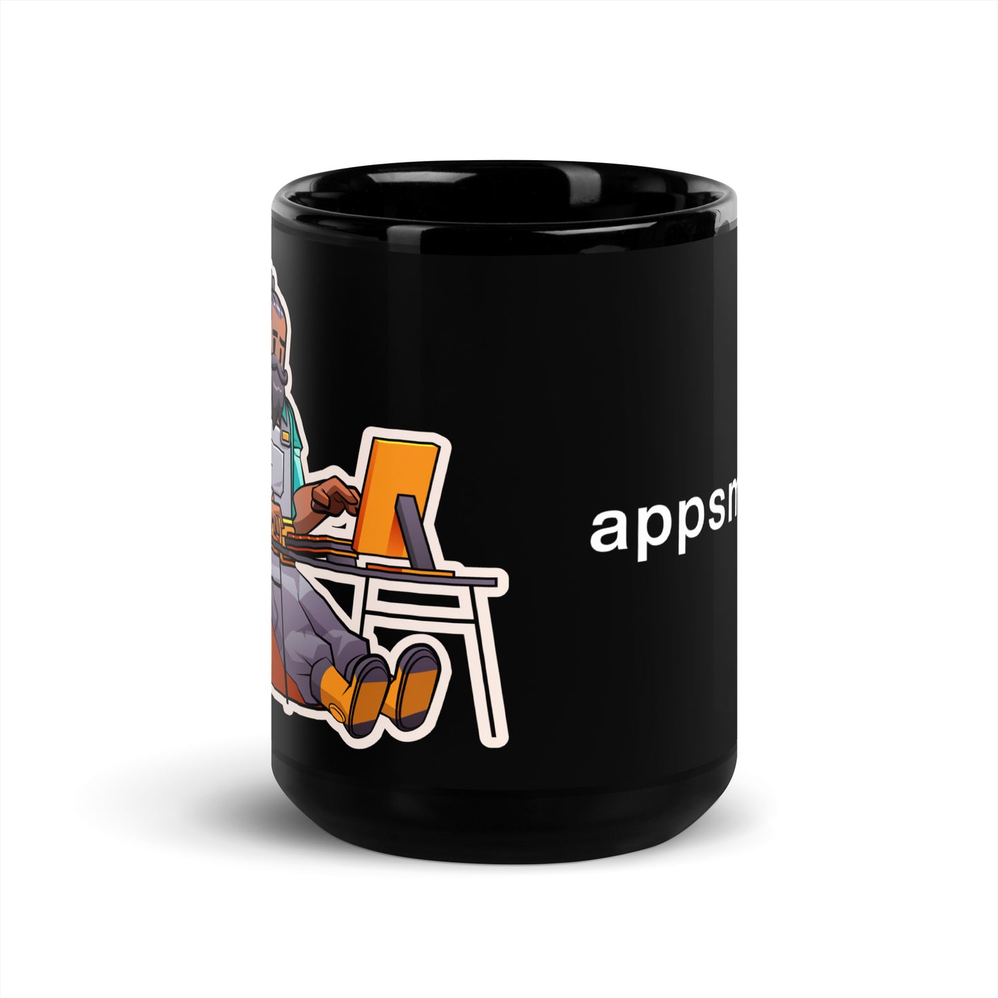 Black Glossy Mug